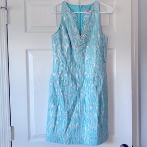Turquoise Lily Pulitzer dress